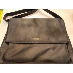 Kate Spade Black Nylon Messenger Laptop Bag Classic Unisex